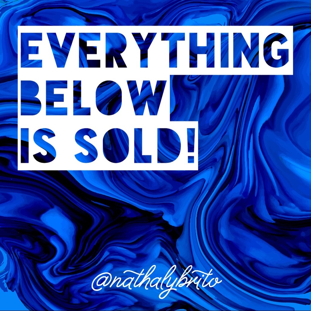 Items below this point are sold! Thank you 💙